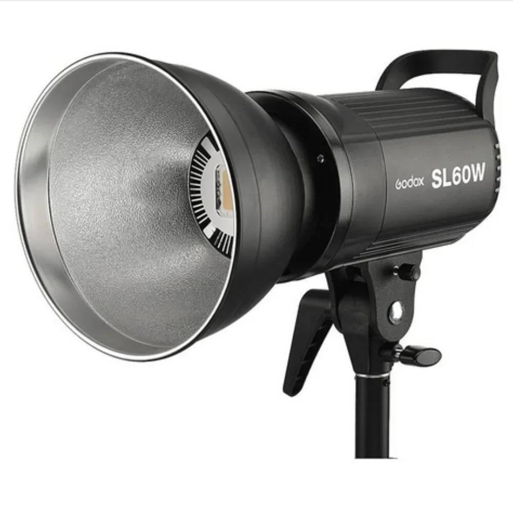 Godox SL-60W Photo Video Light + Adapter & Remote